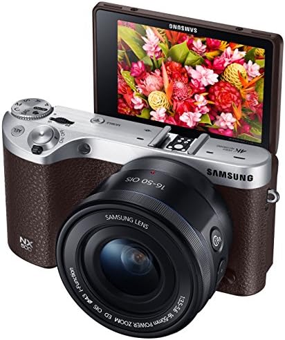 Samsung Electronics EV-NX500ZBMJUS NX500 28 MP Kablosuz Akıllı Kompakt Sistem Kamera, Birlikte Verilen Kit Lensli