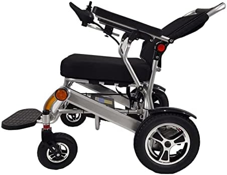 HJLSANXINLINY 500 W Elektrikli Tekerlekli Sandalye 12 AH Lityum Pil Taşınabilir Alüminyum Alaşım Elektrikli Tekerlekli Sandalye