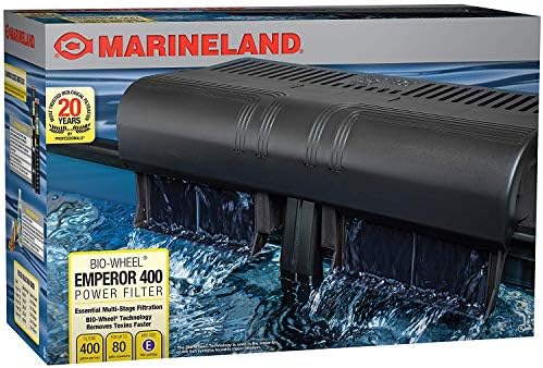 Marineland Emperor 400 Pro Serisi Biyo-tekerlek Güç Filtresi-80 galona kadar, Rite BoyutuE