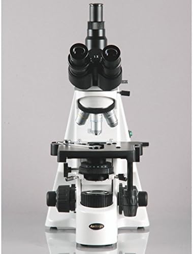 AmScope T690C-10M Dijital Trinoküler Bileşik Mikroskop, 40-Widefield Göz, Sonsuzluk Hedefleri, Brightfield, Kohler Kondansatör,