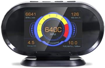 GZLMMY OBD2 Ölçer HUD Heads Up Display, Araba Bilgisayar OBD ıı Tarayıcı Hız Motor Soğutma Suyu Sıcaklığı Yakıt Tüketimi Dijital