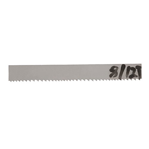 Imachinist S641212812 Bi-Metal Şerit testere Bıçakları 64-1/2 X 1/2 X 8 / 12tpı Değişken Diş Kesme için Yumuşak Metal
