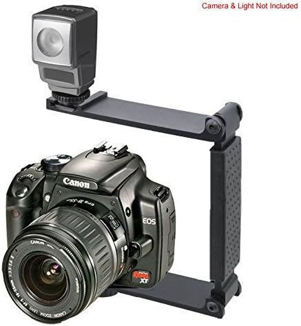 Canon EOS M5 için Dijital Nc Alüminyum Mini Katlanır Braket (Flaşlar, Işıklar Veya Mikrofonlar Barındırır)