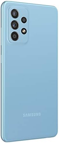 Samsung Galaxy A52 (128 GB, 6 GB) 6.5 Çift SIM GSM Unlocked 4G LTE Uluslararası Model A525M / DS (Başar Mavi)