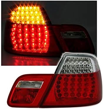 Kuyruk ışıkları VT375 ışık Meclisi Arka Lamba 1 Çift Sürücü ve yolcu Yan komple Set LED Temizle Cam Kırmızı Beyaz BMW 3 Serisi