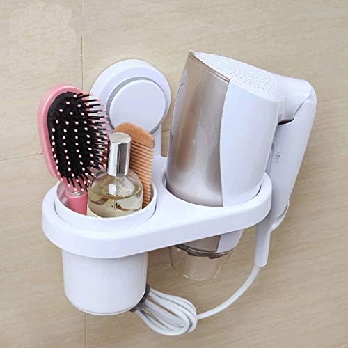 XZJJZ Banyo Asılı Raf Depolama Organizatör Aksesuarları için Fön Makinesi, Kıvırmak Demir, saç Düzleştirici, fırçalar Standı