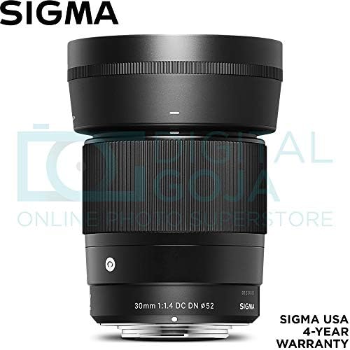 Sigma 30mm f/1.4 DC DN Çağdaş canon lensi EF-M Dağı ile Altura Fotoğraf Temel Aksesuar ve Seyahat Paketi