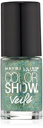 Maybelline New York Renk Gösterisi Peçe Tırnak Cilası Pardösü, Deniz Mavisi Kiriş, 0.23 Sıvı Ons