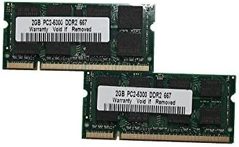 MadFortune 2 GB DDR2 PC2-5300 667 MHz Bellek 200 Pin (2x1 Gb) SODIMM