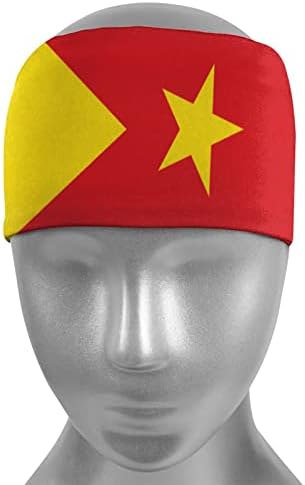 Bayrağı Tigray Bölge Etiyopya Unisex Yoga Atletik Hairband Performans Streç Dostu Bantlar Kaymaz Nem Esneklik Headwrap için Fitness