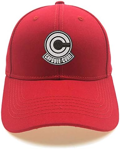 Dragonball Kapsül Corp Yapısı beyzbol şapkası İşlemeli Baba Şapka Ayarlanabilir Snapback Şapka
