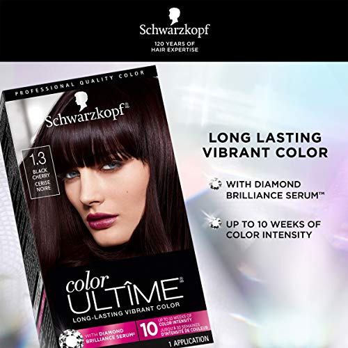Schwarzkopf Color Ultime Saç Rengi Kremi, 1.3 Siyah Kiraz (Ambalaj Değişebilir)