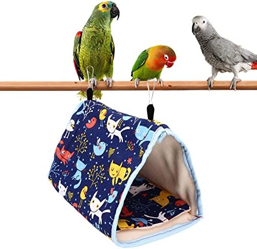 Entatial Kuş Kulübesi, Papağanlar için Papağanlar için Kalınlaştırılmış Sıcak Kuş Hamak