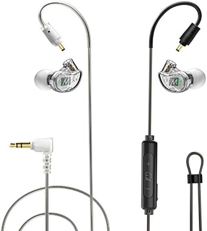 MEE audio M6 PRO Müzisyenlerin Kulak İçi Monitörleri Kablolu + Kablosuz Birleşik Paket: Stereo Ses Kablosu ve Bluetooth Ses Adaptörü