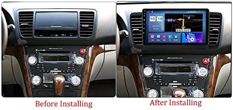 gaoweipeng Araba Radyo Stereo GPS için Subaru Aksesuarları ile Uyumlu (2003-2009) Legacy Outback Android Sat nav Multimedya Oynatıcı