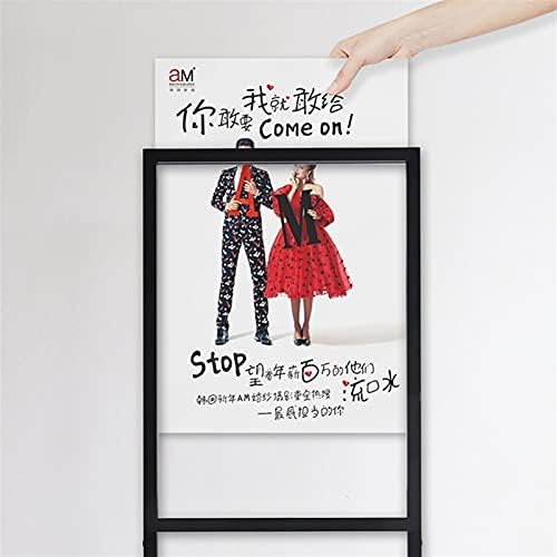 FSDGHSD Zemin Menüsü Poster Standı Reklam Destek Panosu Tabela Standı Her Türlü Mağazaya Uygulanabilir Sergi Salonları, Ağır
