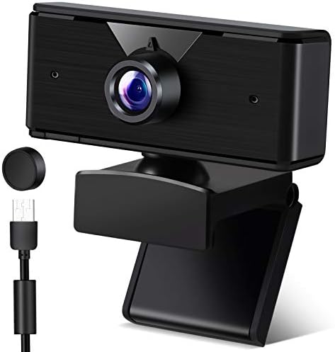 Gürültü Önleyici Mikrofonlu HD 1080P Web Kamerası, Görüntülü Görüşme, Konferans, Selfie, 30 fps'de Kayıt için USB2.0 Bilgisayar
