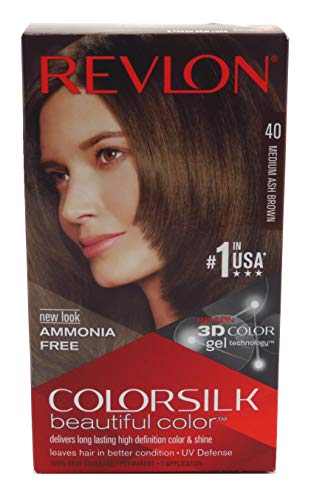 Revlon ColorSilk Saç Rengi 40 Orta Kül Kahverengi 1 Adet