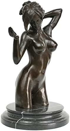 Bronz Çıplak Kadın Heykeli Çıplak Kadın Büstü Heykel Heykelcik Erotik Sanat Koleksiyonu 12