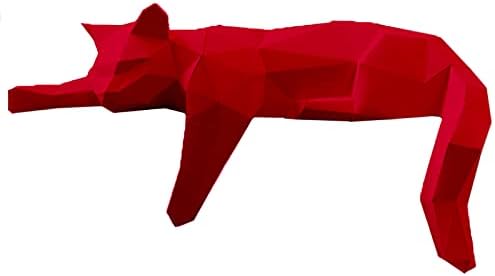 WLL-DP Tembel Kedi Bak kendi başına yap kağıdı Heykel Kağıt Zanaat 3D Geometrik Ev Dekorasyon Yaratıcı El Yapımı Oyun Origami