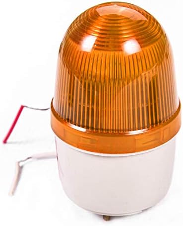 TOPENS JD24VY 24 V uyarı ışığı Acil Yanıp Sönen Güvenlik Strobe Beacon Amber / sarı Alarm flaş lambası Siren Flaşör