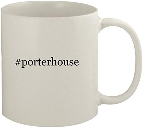 porterhouse-Seramik 11oz Beyaz Kupa, Beyaz