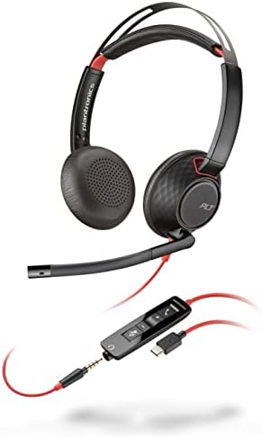 Plantronics-Blackwire 5210-Boom Mikrofonlu Kablolu, Tek Kulaklı (Mono) Kulaklık - Bilgisayar Kulaklığı-USB-A, PC'nize, Mac'inize,