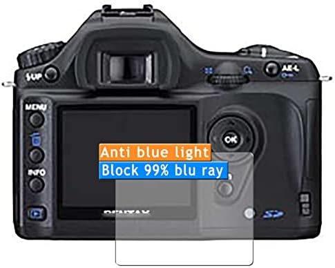 Vaxson 3-Pack Anti mavi ışık ekran Koruyucu, RİCOH PENTAX dijital kamera ile uyumlu ıst DS2 TPU Film Koruyucular Sticker [Değil