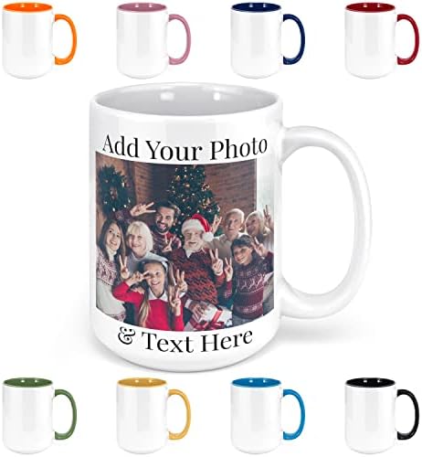 Özel Kahve Kupaları-Fotoğraf Metni ile Kişiselleştirilmiş Kahve Kupaları, Özelleştirilmiş Seramik Kahve Kupası-Özelleştirilebilir