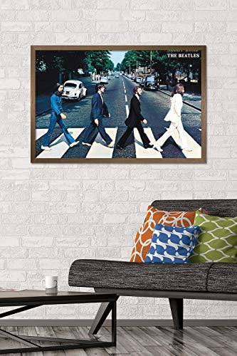 Trendler Uluslararası Beatles-Abbey Road Duvar Posteri, 22.375 x 34, Çerçevesiz Versiyon