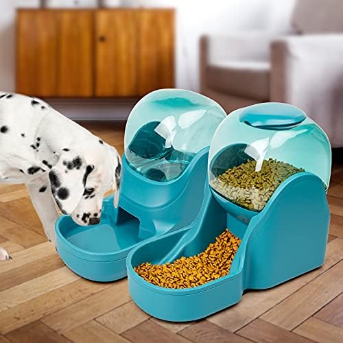 YMİNA Köpekler su sebili su kasesi Köpekler için Otomatik Kedi Besleyici Kendinden Dağıtım Pet Waterer Otomatik Yerçekimi Köpek