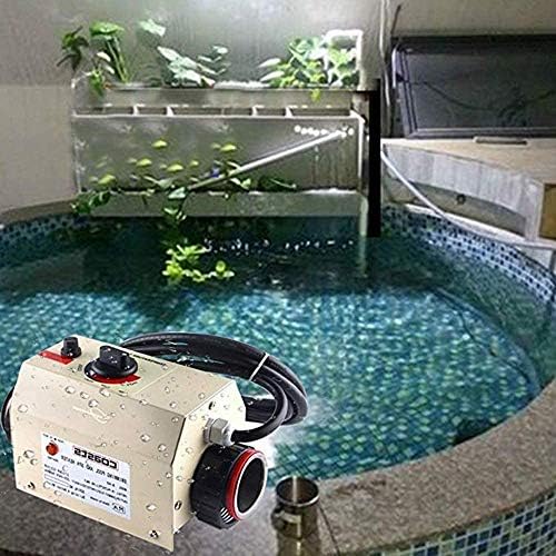 IIS 3KW 220 V 240 V elektrikli su ısıtıcı termostat SPA banyo ısıtıcı pompası, Premium Kalite su ısıtıcı Termostat yüzme havuzu
