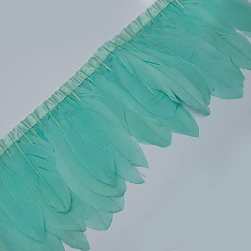 LİOLEO Tüy Craft DIY Takı için Çok Renkli Kaz Tüyü Düzeltir Kazlar Tüy Ribbon13-18cm Kaz Tüyü Saçak Craft DIY Takı için Elbise