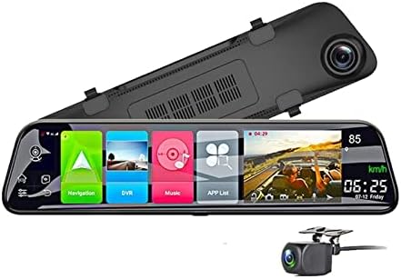 Çizgi Kam 12 inç Araba Dvr'ı Dikiz Aynası Kamera 4G Çizgi Kam 2G + 32G GPS Navigasyon ADAS OTOMATİK Video Kaydedici WiFi DVR