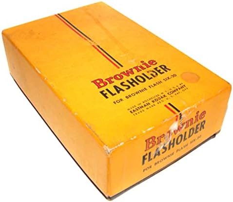 Vintage Kodak Brownie Flasholder Orijinal Kutu Flaş Ünitesi-Sadece Kutu