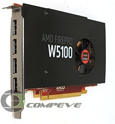 AMD / Dell W2C47 FirePro W5100 4GB 128 bit GDDR5 PCI Express 3.0 x16 4K İş İstasyonu Grafik Ekran Kartı