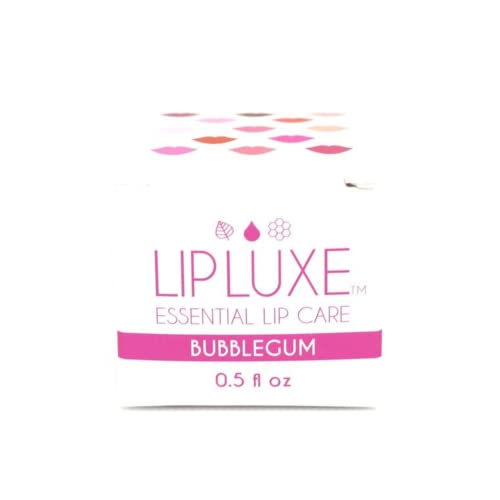 Mizzi Kozmetik LipLuxe Bubblegum Dudak Balsamı, 0,5 fl oz. - Kuru Çatlamış Dudaklar için Nemlendirici Dudak Bakımı. Bal, E Vitamini,