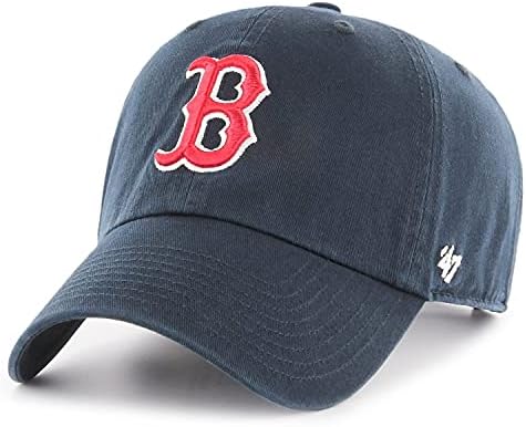Major League Baseball Boston Red Sox Erkek 47 Marka Ev Temizlik Şapkası, Donanma, Tek Beden (Yetişkinler için)