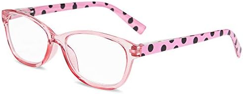 EYEGUARD Polka Dots Moda Bayanlar okuma Gözlükleri Kadınlar için 4 Pairs Bahar Menteşe Okuyucular