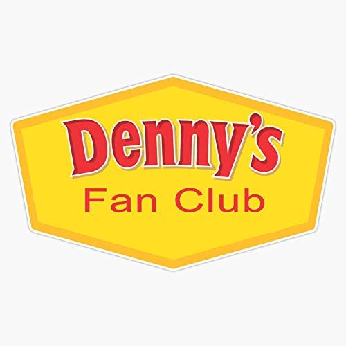 Denny'nin Fan Kulübü Sticker Çıkartma Tampon Sticker 5