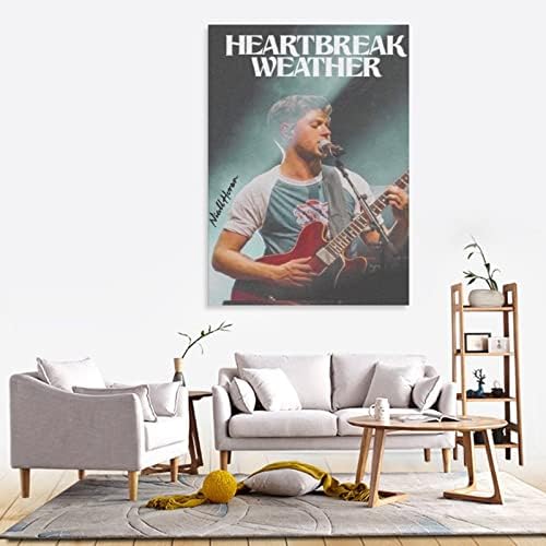 Heartbreak Hava Niall Horan Tuval Poster Duvar Sanat Dekor Baskı Resim Sergisi Oturma Odası Yatak Odası Dekorasyon Unframe-style12x18inch