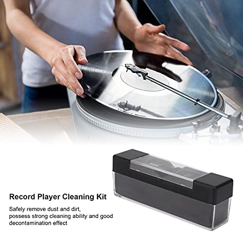 WNSC Vinil Kayıt Fırça Seti, Bakım Paketi Pikap Çalar Temizleme Aracı Bakım Seti Albüm Koleksiyonu için Gramofon için Benzersiz