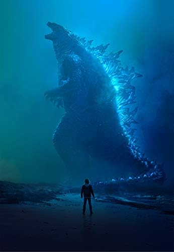 newhorizon Godzilla Canavarlar Kralı Film afişi 14 x 21 DEĞİL Bir DVD