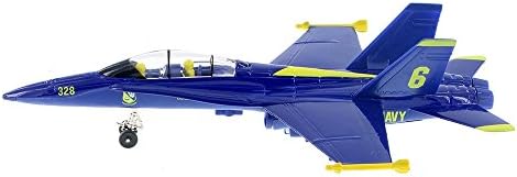Oyun kurucu Oyuncaklar 9 X-Planes ABD Donanma F-18 Hornet Mavi Jet Oyuncak Geri Çekin Eylem, SG_B00FYZ9W96_US