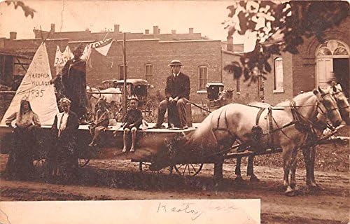 Hardfish Village 1835 Geçit Töreni Eddyville, Iowa kartpostalı