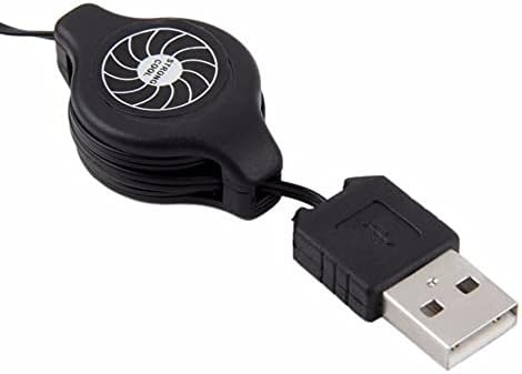 Mini Esnek Vakum LED USB Soğutucu Hava Sıkma soğutma pedi Fan Dizüstü dizüstü Bilgisayar Çevre Harici Soğutma Fanı