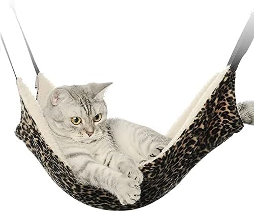 Çıkarılabilir Pet Malzemeleri Kedi Uyku Tulumu Kedi Hamak Evcil Salıncak Kedi Yatak Mat Pet Uyku Yatak Kedi Yatakları(S-Siyah