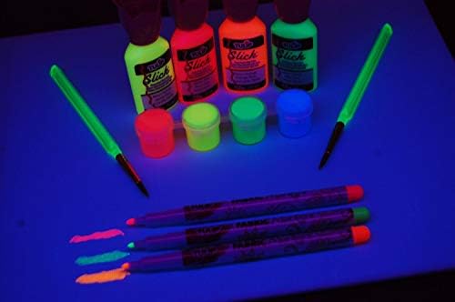 Lale Blacklight Reaktif Elektrik Neon Renk Kiti