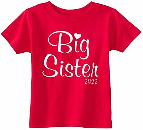 South Horizon Big Sister 2022-Bebek ve Yürümeye Başlayan Çocuk Tişörtü (1242)