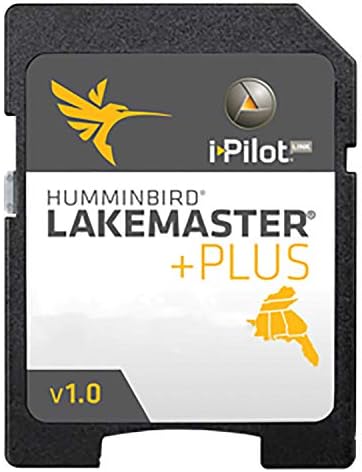 Humminbird 600011-5 LakeMaster Artı Batı Devletleri V2 Dijital GPS Haritalar Mikro Kart